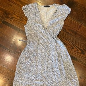 Brandy Melville Print Wrap Dress